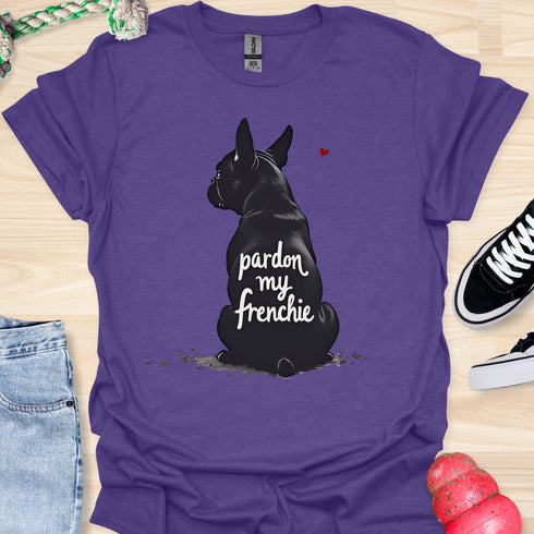 Pardon my frenchie - V4 - Stylish Back T-Shirt